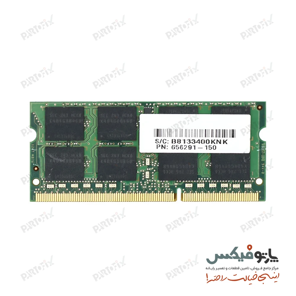 رم لپ تاپ 8 گیگابایت سامسونگ DDR3 1600 PC3-12800